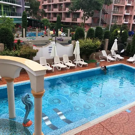 Luxurioese 2 Zimmerwohnung Mit Balkon/Spa/Pool Sunny Beach Napospart
